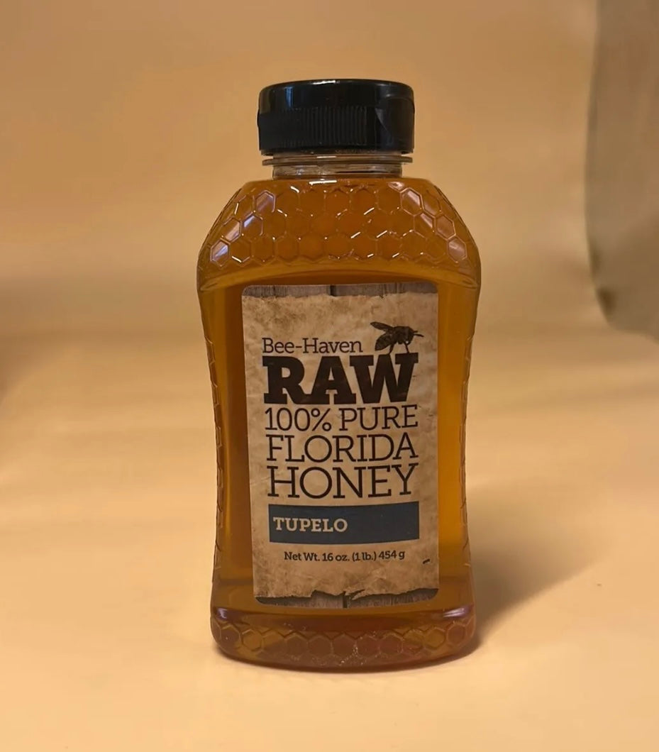 Florida Tupelo Honey - Bee-Haven Honey Company