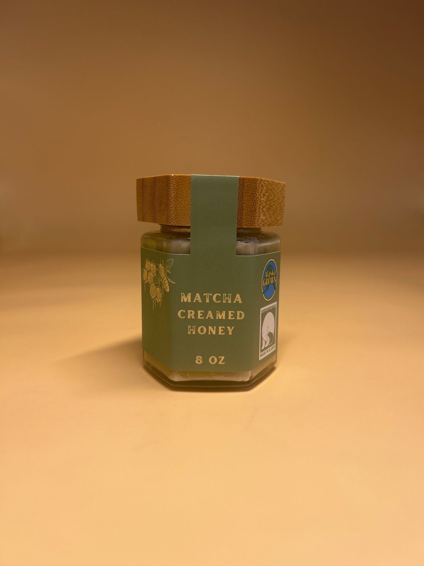 Alaskan Matcha-infused Fireweed Honey - Sipping Streams Tea Company