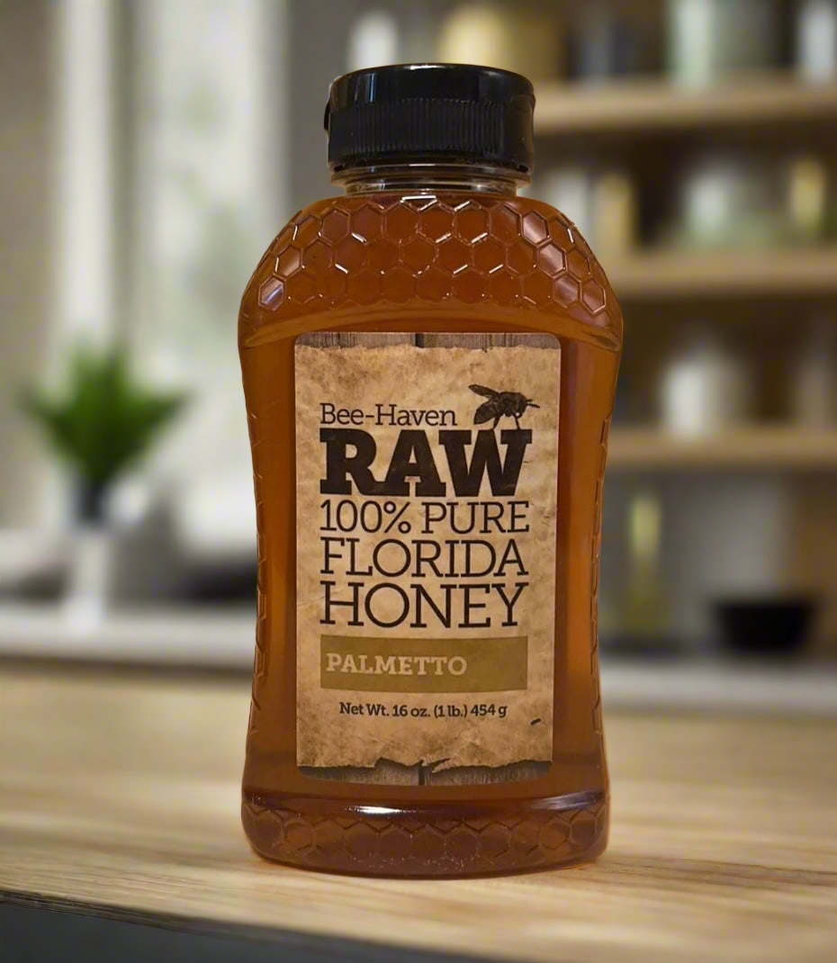 Florida Palmetto Honey - Bee-Haven Honey Company