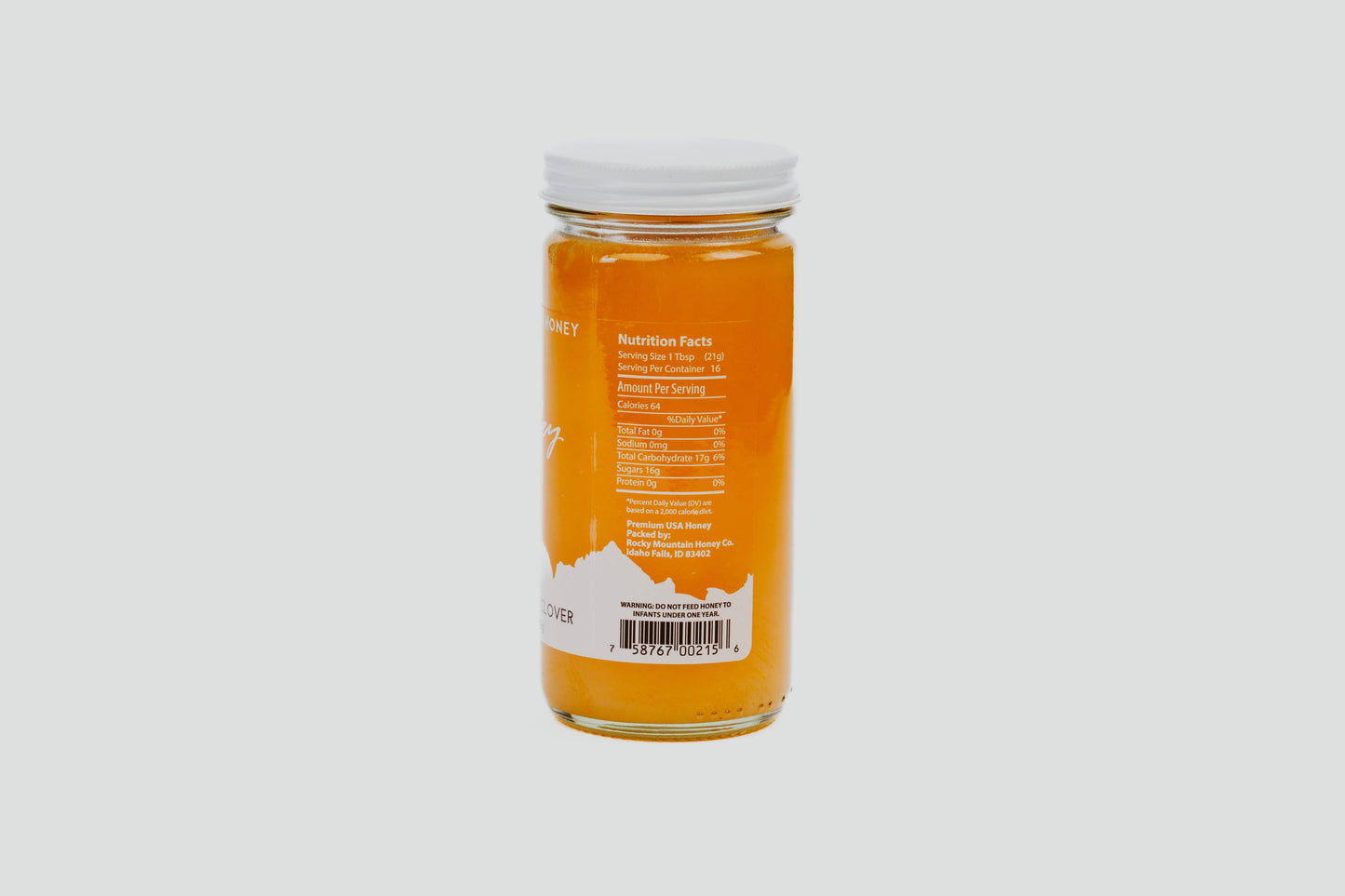 Teton Valley High Mountain Clover Honey