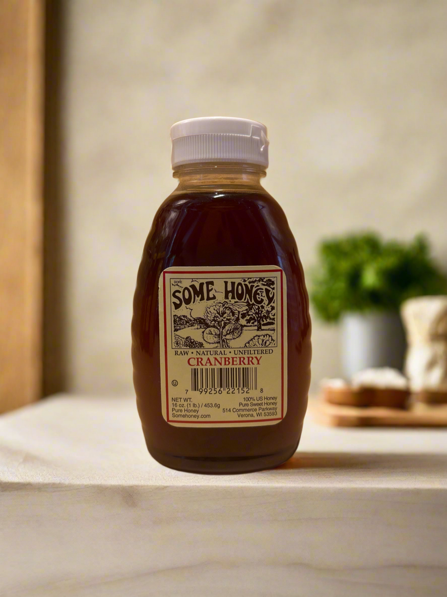 Wisconsin Cranberry Honey - Some Honey
