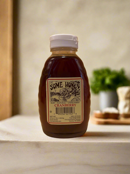 Wisconsin Cranberry Honey - Some Honey