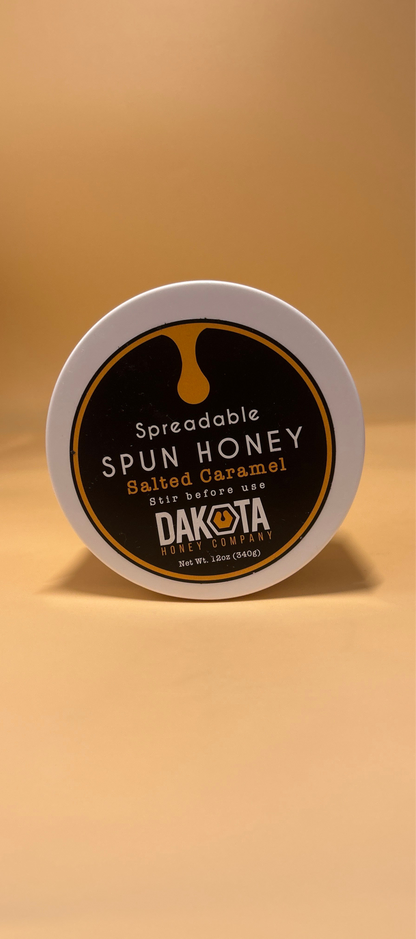 Salted Caramel Spun Honey - Dakota Honey Company