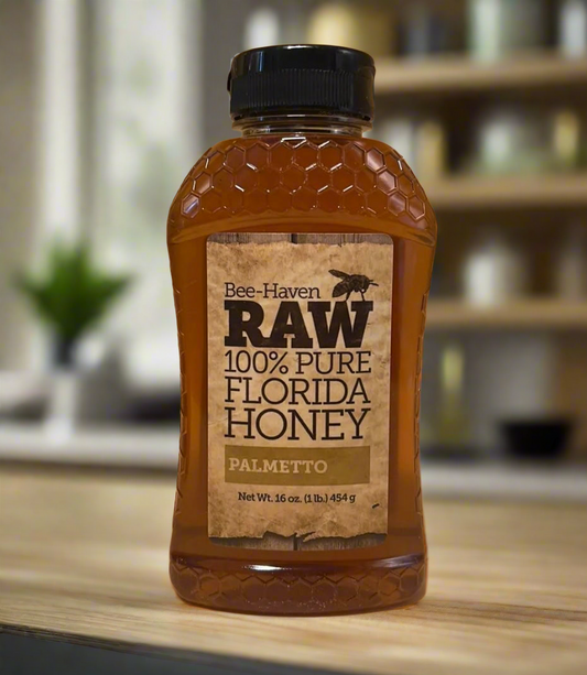 Florida Palmetto Honey - Bee-Haven Honey Company