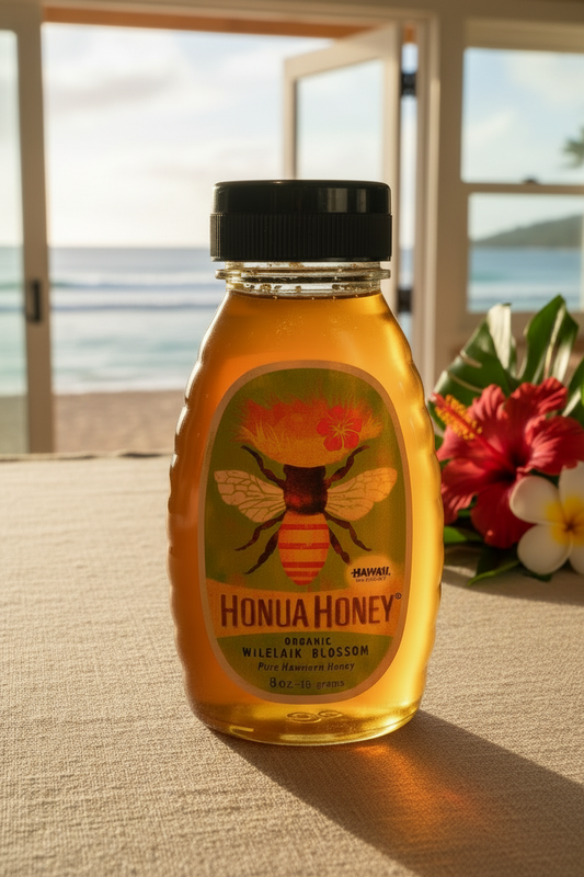 Organic Wilelaiki Hawaiian Honey