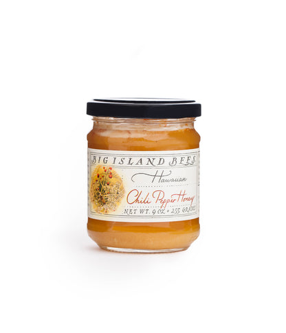 Hawaiian Honey in 9 oz jars: Organic Ohia Lehua Blossom Honey 9 oz jar